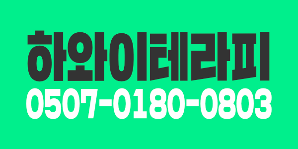 하와이 테라피에요
