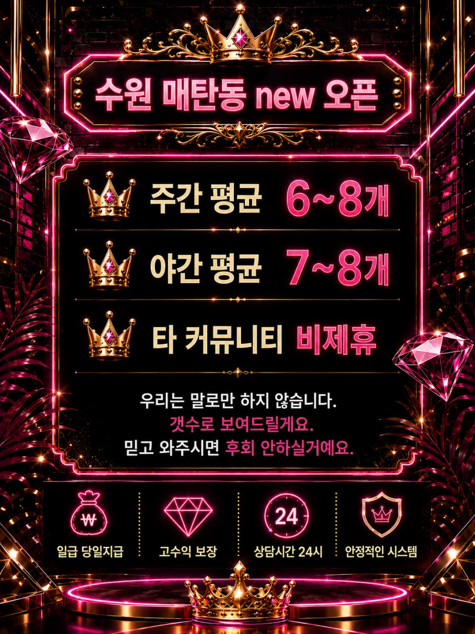 신규오픈ㅣNo1영업진ㅣ단일코스ㅣ타커뮤니사이트 비제휴ㅣ초보가능ㅣ당일지급ㅣ자유출근ㅣ알바환영ㅣ관리사&테라피스트&카운터구인구직